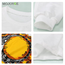 Casual Hoodies Women Long Sleeve Hoodie Sun Flower Print Fashion Graphic Sweatshirt Tracksuit Sweatshirt Women Moleton Feminina SN9