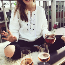 Casual Long Sleeve Hoodie Sweatshirt Jumper Pullover Tops Sweatshirt Women Suit Women Ctoss Strap Hoodies Women SN9