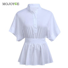 Casual Loose Short Sleeve Women Blouse Acetate Shirt Women blusas Fashion White Blouse Blusas Femininas Women Tops SN9
