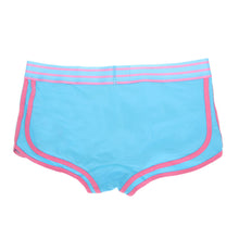 Blue Men's Sexy Boxer Shorts Thong Underwear Pouch Trunks Underpants Body Sculpting Breathable Boxer SN9