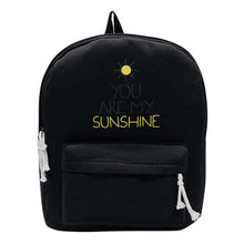 Canvas Backpack Letter Printing Backpack Women Preppy Style School Bags for Teenagers Mochila Backpacks for Teenage girls SN9