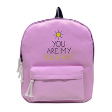 Canvas Backpack Letter Printing Backpack Women Preppy Style School Bags for Teenagers Mochila Backpacks for Teenage girls SN9
