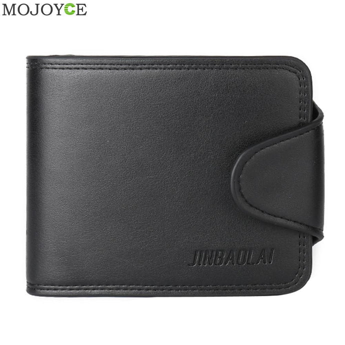 Men's  Leather Cowhide Bifold Wallet ID Credit Card Holder Men Purses Male Credit Cards Coin Pocket carteira masculina SN9