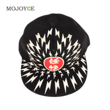 Adjustable Fashion Night Lighted Hip-hop Hat Outdoor Luminous Baseball Hat Print Sports Baseball Cap  SN9