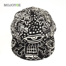 Adjustable Fashion Night Lighted Hip-hop Hat Outdoor Luminous Baseball Hat Print Sports Baseball Cap  SN9