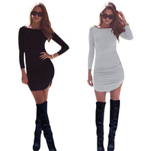 Bodycon Long Sleeve Women Dress Sexy Ladies Party Mini Dress Scarf Vestido de Renda SN9