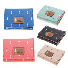 Cartoon Girl Wallet Short Purse Cartoon Purses Lovely Women Wallets  SN9