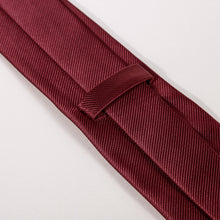 big  Man New Fashion Classic Striped Tie Jacquard Woven Silk Tie for Men's Business  SN9